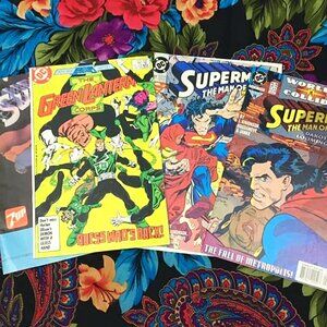 (4) DC SUPERMAN COMIC BOOKS GREEN LANTERN CORPS DC COMICS HOBBIES COLLECTIBLES